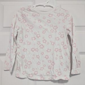 Old Navy Pink and White Long Sleeve Tees